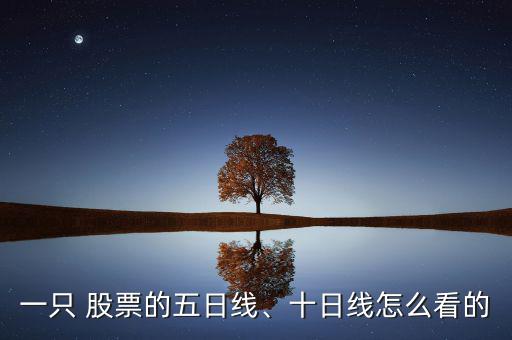 一只 股票的五日線、十日線怎么看的