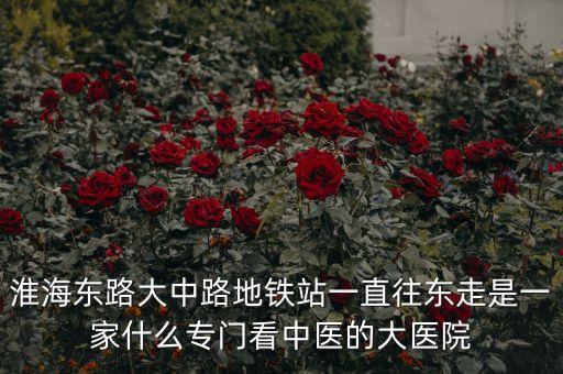 江蘇中醫(yī)院霍建華什么科室，淮海東路大中路地鐵站一直往東走是一家什么專門看中醫(yī)的大醫(yī)院