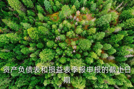 季度報表什么時間，企業(yè)年季度月報表什么時間報