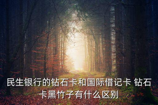 民生銀行小鬼當家卡有什么好的，民生銀行為什么給我辦了張小鬼當家的借記卡