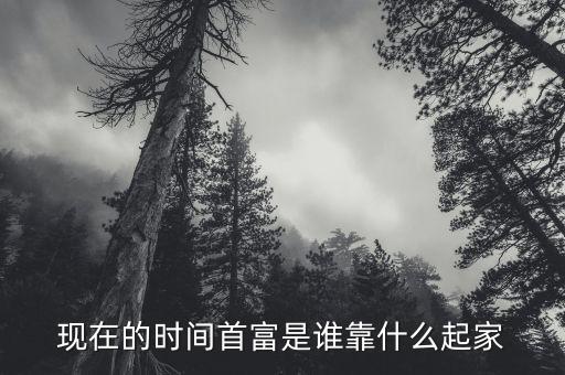 現(xiàn)在的時(shí)間首富是誰靠什么起家