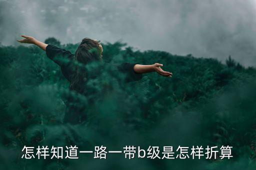 怎樣知道一路一帶b級是怎樣折算