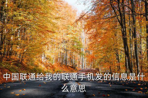 當(dāng)期激勵(lì)是什么意思，中國(guó)聯(lián)通給我的聯(lián)通手機(jī)發(fā)的信息是什么意思
