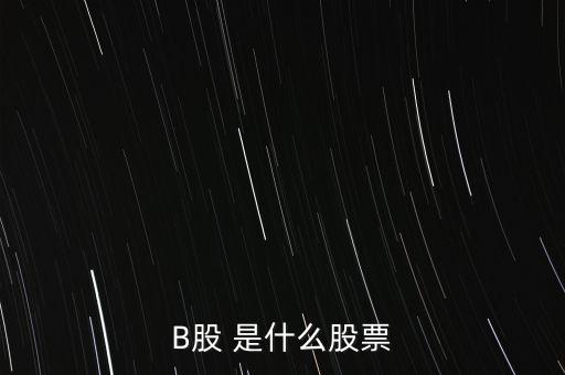 基金b股是什么股票，上證A股上證B股上證基金深證A股深證B股是什么意思  搜