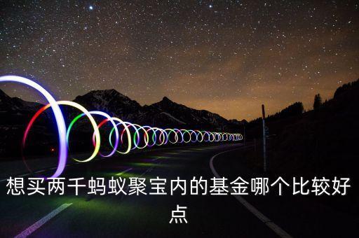 螞蟻聚寶買什么基金好，螞蟻聚寶上面買什么基金好啊