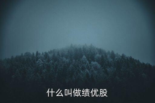 什么叫績(jī)優(yōu)股，什么叫績(jī)優(yōu)股