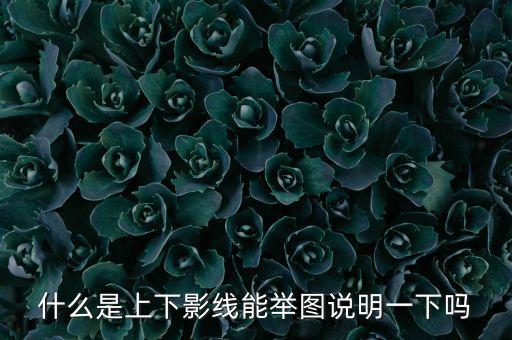 k線的上下影線是什么，什么叫上下影線
