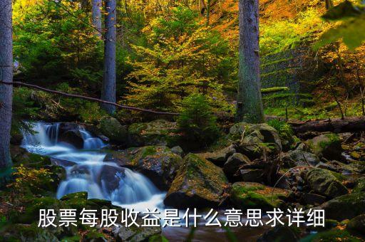 股票收益什么意思，股票每股收益是什么意思