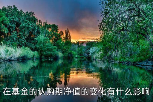 在基金的認(rèn)購(gòu)期凈值的變化有什么影響