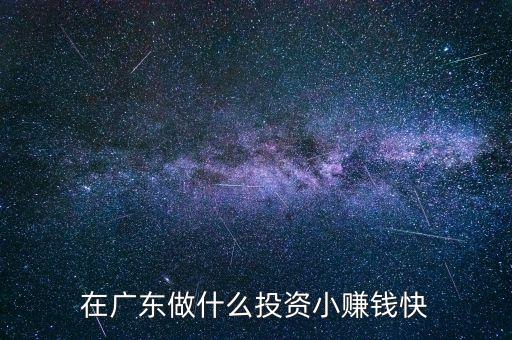 廣東最愛投資什么，有誰知道在廣東省農(nóng)家里最好最容易做的生意是什么  搜