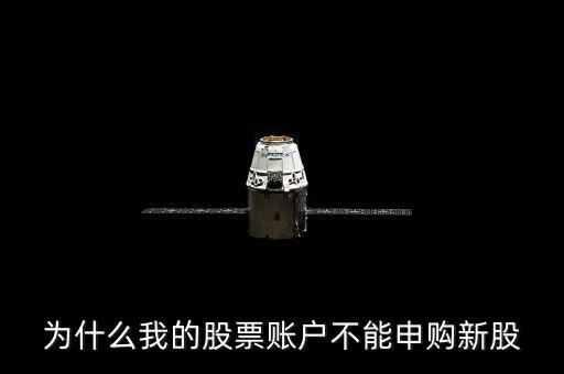 為什么我的股票賬戶不能申購新股