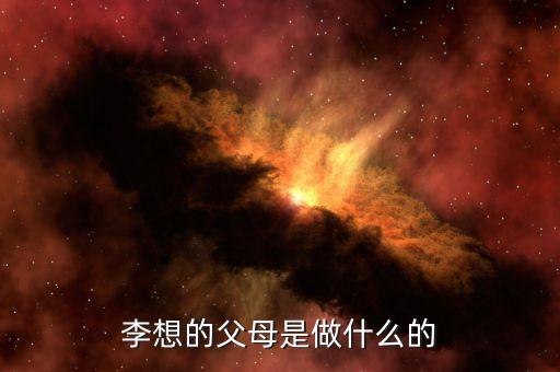 李想顯卡之家是做什么的，李想的父母是做什么的
