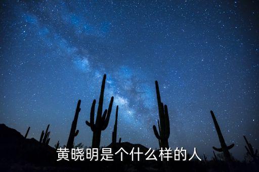 黃曉明是個什么樣的人