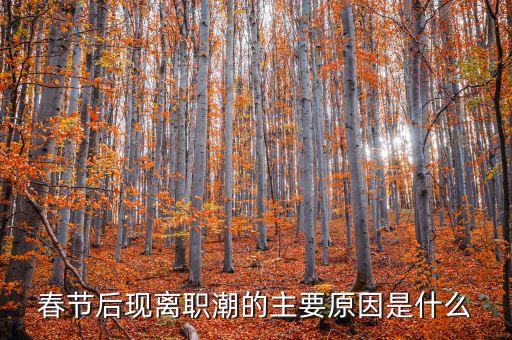 離職潮在什么時(shí)候，大家覺得哪些月份最好找工作哪些月份最不好找