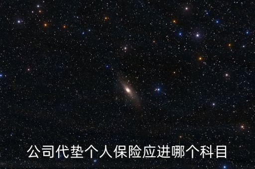 集團(tuán)內(nèi)部關(guān)聯(lián)公司的代墊款項(xiàng)做什么科目，公司代墊個(gè)人保險(xiǎn)應(yīng)進(jìn)哪個(gè)科目