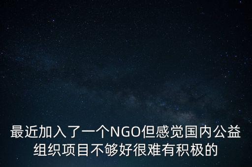 ngo可以做什么，什么是NGO全稱是什么