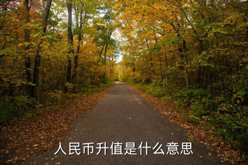 什么是升值，升值是什么意思