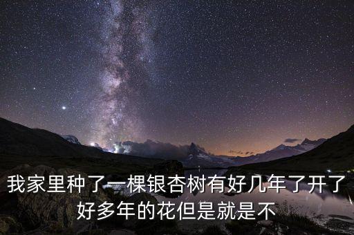 銀杏為什么不能檢出槐角苷，關于銀杏的一個問題