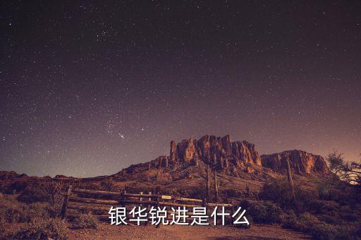 銀華銳進股票是什么股票，銀華銳進是什么
