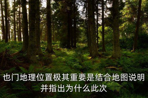 也門(mén)地理位置極其重要是結(jié)合地圖說(shuō)明并指出為什么此次
