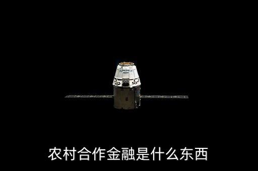 什么是農(nóng)村金融，什么是農(nóng)村合作金融
