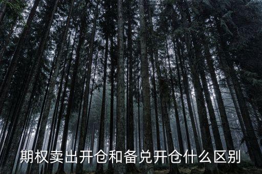 個股期權(quán)賣出開倉什么意思，賣出開倉是咋意思