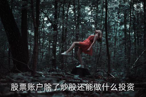 除了炒股還能做什么，除了炒股票家做什么項(xiàng)目