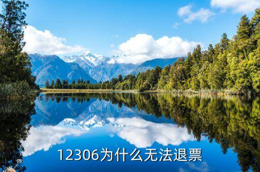鐵路網(wǎng)為什么不能退票，12306為什么無(wú)法退票