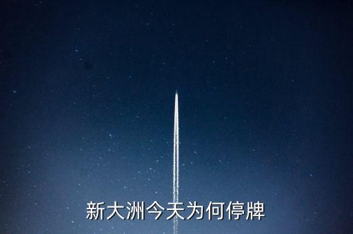新大州a什么時(shí)候復(fù)牌，公告出來了請(qǐng)懂行的解釋一下什么時(shí)候可以復(fù)牌