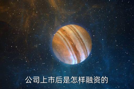 上市之后的融資叫什么，PE融資什么意思