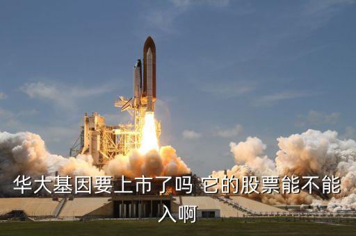 華大基因什么時(shí)候上市時(shí)間，華大基因要上市了嗎 它的股票能不能入啊