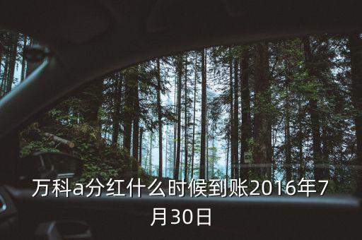 利君2016年的分紅什么時候到帳，2016年十二月以后垮行轉(zhuǎn)賬最遲多久到帳