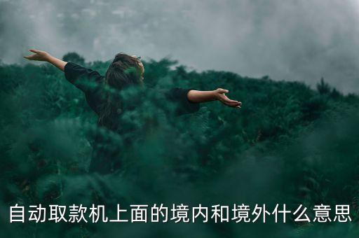 什么是境內(nèi)卡境外卡，自動取款機上面的境內(nèi)和境外什么意思