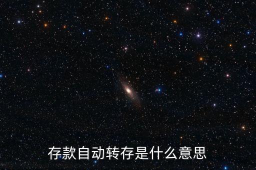 什么是默認轉存，默認存儲是指存儲什么