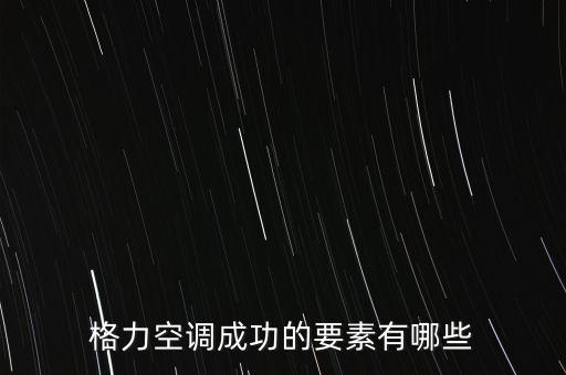 格力電器成功實(shí)行專業(yè)化戰(zhàn)略的因素是什么，格力空調(diào)成功的要素有哪些