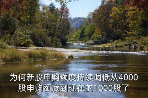 申購限額為什么變少了，我的新股申購額度滬市5000股怎么突然額度為零了
