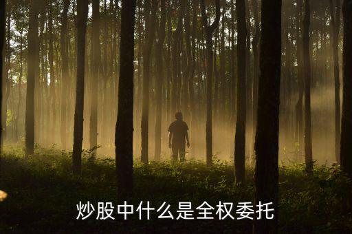 全權(quán)信托是什么意思，什么叫封閉式全權(quán)信托基金