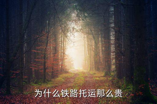 中國火車運(yùn)費(fèi)為什么這么貴，為什么鐵路托運(yùn)那么貴