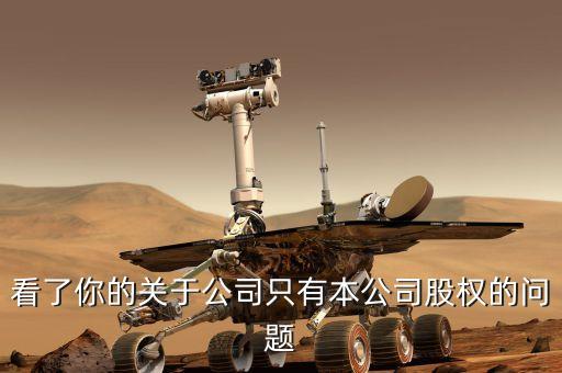 為什么說只能給股權(quán)不能給股份，為什么說只能給股權(quán)不能給股份