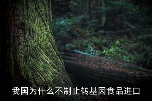 中國為什么不禁止轉(zhuǎn)基因，我國為什么不制止轉(zhuǎn)基因食品進(jìn)口