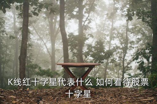 下跌途中紅十字收盤什么意思，什么是股票或大盤收十字星謝謝
