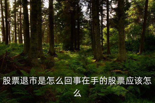 股票為什么退市，股票退市是什么意思為什么會退