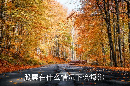股票在什么情況下會(huì)爆漲