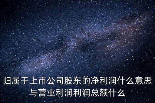 股票凈利潤(rùn)是什么意思，每股資本公積主營(yíng)收入每股未分利潤(rùn)凈利潤(rùn)什么意思