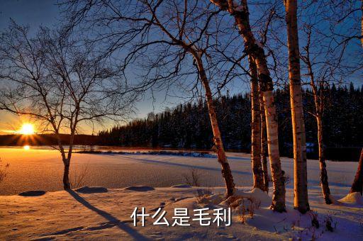 什么是產(chǎn)品毛利，什么是毛利怎么計算