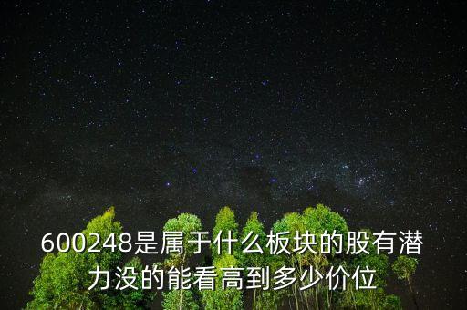 佳電股份是什么板塊，600248是屬于什么板塊的股有潛力沒的能看高到多少價(jià)位