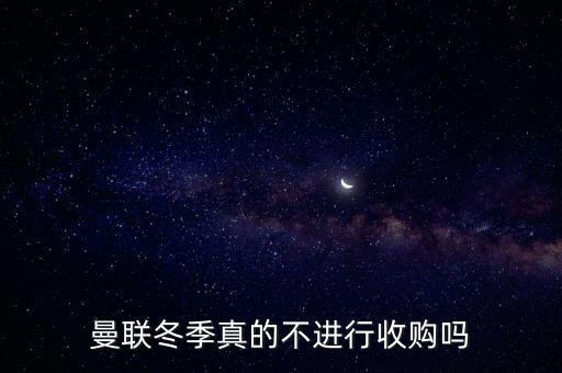 曼聯(lián)冬季真的不進(jìn)行收購(gòu)嗎