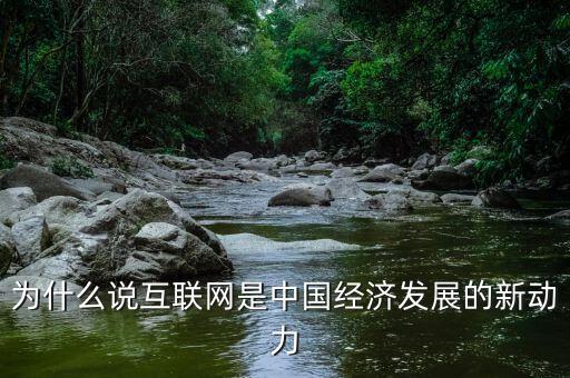 為什么說(shuō)互聯(lián)網(wǎng)是中國(guó)經(jīng)濟(jì)發(fā)展的新動(dòng)力