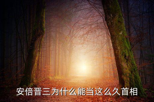 安倍為什么當(dāng)了這么久首相，安倍為什么只當(dāng)了幾天的首相