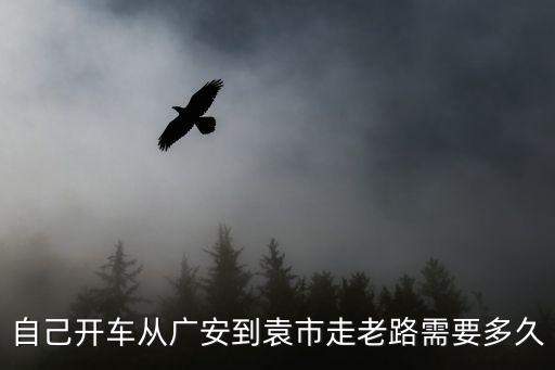 自己開(kāi)車(chē)從廣安到袁市走老路需要多久